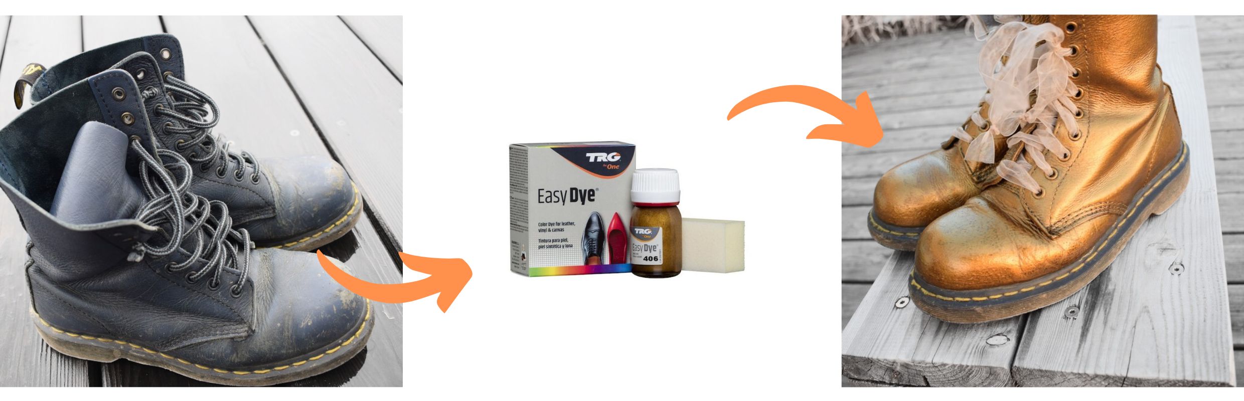 Farby do butów Easy Dye TRG the One